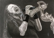 Jonathan Davis, Sänger der Band Korn
