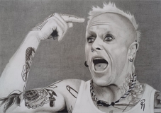 Keith Flint, Sänger der Band Prodigy